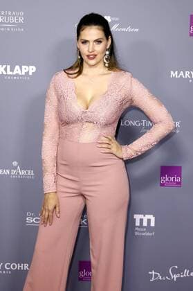 Hana Nitsche at the 6th German Cosmetics Award Gloria 2019 in the Hilton Hotel Düsseldorf 30 03 2019 Foto:xC.xHardtx xFuturexImage