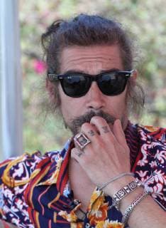 Spanish actor Oscar Jaenada grants an interview to Efe, in Mexico City, Mexico, 02 April 2019. Janeada, who plays Hernan Cortes in a TV show, stated that the controversy over the demands of Mexican President Andres Manuel Lopez Obrador to apologize for the Conquer of America is silly . Interview with Spanish actor Oscar Jaenada !ACHTUNG: NUR REDAKTIONELLE NUTZUNG!  Copyright: xMarioxGuzmanx MEX8904 20190402-636898418722809218