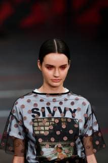 (190403) -- MEXICO CITY, April 3, 2019 (Xinhua) -- A model presents a creation at the Alexia Ulibarri Show during the Mercedes-Benz Fashion Week Mexico City in Mexico City, Mexico, April 2, 2019. (Xinhua Xin Yuewei) MEXICO-MEXICO CITY-FASHION WEEK 