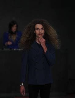 Models present creations by Mexican designer Galo Bertin during the Mexico s Fashion Week, in Mexico City, Mexico, on 4 April 2019. Mexico s Fashion Week !ACHTUNG: NUR REDAKTIONELLE NUTZUNG!  Copyright: xMarioxGuzmánx AME6532 20190405-636900342929997161