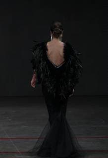 Models present creations by Mexican brand Lydya Lavin during the Mexico s Fashion Week, in Mexico City, Mexico, on 4 April 2019. Mexico s Fashion Week !ACHTUNG: NUR REDAKTIONELLE NUTZUNG!  Copyright: xMarioxGuzmánx AME6602 20190405-636900411901891405