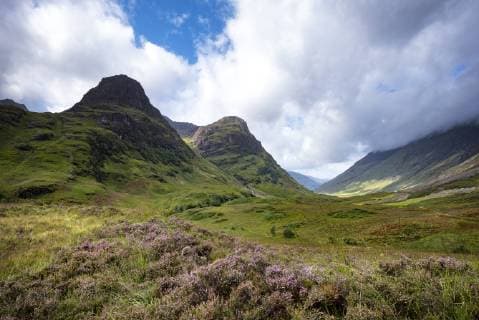 Great Britain, Scotland, Scottish Highlands, Glen Coe  ELF01989