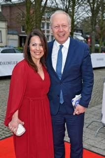 Tom Buhrow with wife Daniela Boff at the Grimme Prize 2019 at the Theater Marl on 05 04 2019