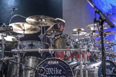 The US American progressive guitarist and singer Neal Morse with his The Neal Morse Ban on The Great Adventure Tour in Hall D of Leipziger Werk 2 The band includes Morse, former Dream Theater drummer Mike Portnoy, bassist Randy George, guitarist Eric Gillette and Bill Hubauer.