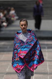 Models present creations by Mexican brand Pineda Covalin during the Mexico s Fashion Week, in Mexico City, Mexico, 05 April 2019. EFE Sashenka Gutierrez Mexico Fashion Week !ACHTUNG: NUR REDAKTIONELLE NUTZUNG!  Copyright: xSashenkaxGutierrezx AME6817 20190405-636900986307362591