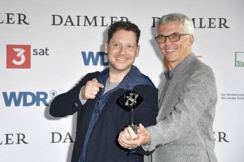 Marco Kreuzpaintner and Norbert Eberlein at the reception of the 55th Grimme Award 2019 at the Grimme Institute Marl 05 04 2019 Foto:xF.xKernx xFuturexImage