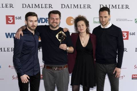 Award 55 Grimme Prize 2019 at the Grimme Institute in Marl 55th Grimme Award 2019 Raphael Selter Schlecky Silberstein Christina Schlag David Steinberger Award 55 Grimme Prize 2019 at the Grimme Institute in Marl 55th Grimme Award 2019 Marl Nordrhein Westphalen Germany Grimme Institute