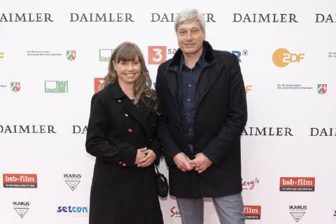 Presentation 55 Grimme Prize 2019 at the Grimme Institute in Marl 55th Grimme Award 2019 Michael Richter with Jana Merkel Presentation 55 Grimme Prize 2019 at the Grimme Institute in Marl 55th Grimme Award 2019 Marl Nordrhein Westphalen Germany Stadttheater Marl