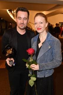 Christian Schwochow mit Ehefrau Heide bei der 55. Verleihung des Grimme Preises 2019 im Theater der Stadt Marl. Marl, 05.04.2019 *** Christian Schwochow with his wife Heide at the 55th Grimme Award 2019 in the Theater der Stadt Marl Marl 05 04 2019 Foto:xF.xKernx xFuturexImage
