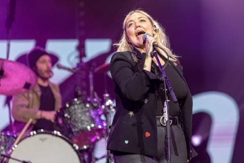 April 6, 2019 - Minneapolis, Minnesota, U.S - ELLE KING during the NCAA March Madness Music Series at The Armory in Minneapolis, Minnesota Minneapolis U.S. - ZUMAs135 20190406_zap_s135_016 Copyright: xDanielxDeSloverx