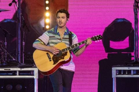 April 6, 2019 - Minneapolis, Minnesota, U.S - KEVIN JONAS of the Jonas Brothers during the NCAA March Madness Music Series at The Armory in Minneapolis, Minnesota Minneapolis U.S. - ZUMAs135 20190406_zap_s135_041 Copyright: xDanielxDeSloverx