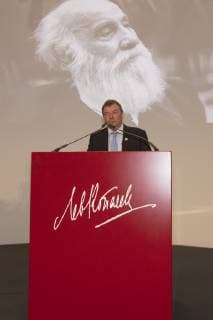 Award of the Lew Kopelew Prize Cologne Germany Date 07 04 2019 Captain Claus Peter Reisch Mission Life