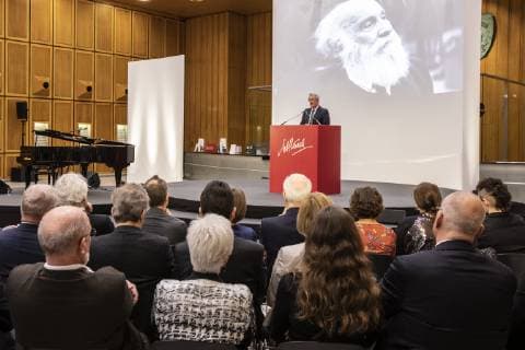 Award of the Lew Kopelew Prize Cologne Germany Date 07 04 2019 Jean Asselborn