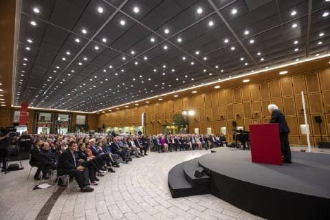 Award of the Lew Kopelew Prize Cologne Germany Date 07 04 2019 Thomas Roth