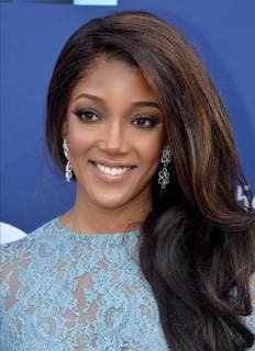 Mickey Guyton attends the 54th annual Academy of Country Music Awards held at the MGM Grand Garden Arena in Las Vegas, Nevada on April 7, 2019. The show will broadcast live on CBS.  LAP20190407427 JIMxRUYMEN