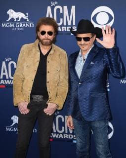 LAS VEGAS, NEVADA - APRIL 07: Kix Brooks, Ronnie Dunn attends the 54th Academy Of Country Music Awards at MGM Grand Hotel & Casino on April 07, 2019 in Las Vegas, Nevada. Photo: imageSPACE MediaPunch Copyright: ximageSPACEx