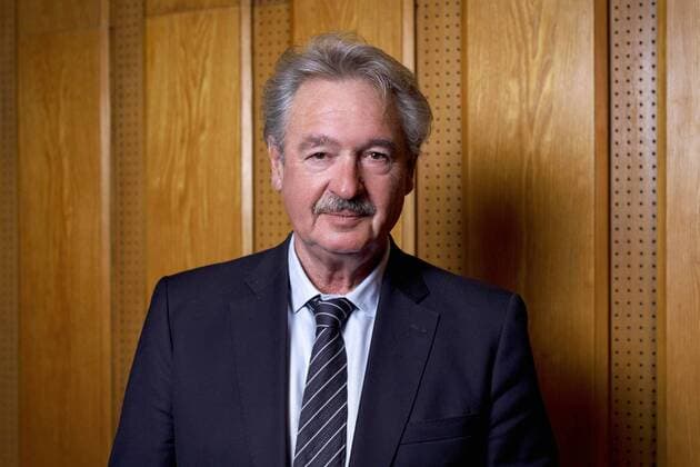 Jean Asselborn at the presentation of the Lew Kopelew Prize for Peace and Human Rights 2019 which was awarded this year to Captain Claus Peter Reisch and the Dresden Maritime Rescue Initiative Mission Life e V at the headquarters of the Kreissparkasse Köln am Neumarkt Köln 07 04 2019 Foto:xC.xHardtx xFuturexImage