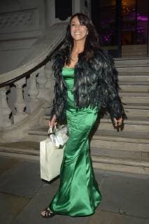 Jackie St Clair attending the Global Gift Gala Football for Peace Dinner at the Corinthia Hotel in London. APRIL 8th 2019  TMMx191149