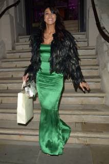 Jackie St Clair attending the Global Gift Gala Football for Peace Dinner at the Corinthia Hotel in London. APRIL 8th 2019  TMMx191149