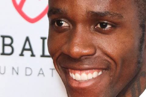 Professional footballer Wilfried Zaha attends the Global Gift Initiative Dinner at the Corinthia Hotel in London. APRIL 8th 2019  MESx191153