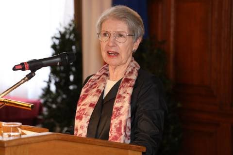 Golden Medal of Honor to Barbara Frischmuth Vienna City Hall 09 04 2019 Barbara FRISCHMUTH
