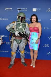 Dorothee Baer at the German Computer Game Award 2019 at the Admiralspalast in Berlin on 09 04 2019