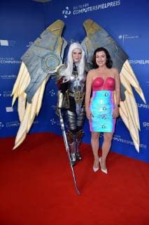 Dorothee Baer at the German Computer Game Award 2019 at the Admiralspalast in Berlin on 09 04 2019