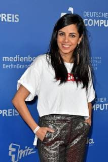 Collien Ulmen Fernandes at the German Computer Game Award 2019 at the Admiralspalast in Berlin on 09 04 2019