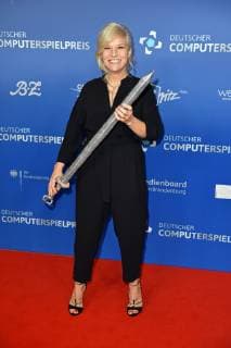 Ina Mueller at the German Computer Game Award 2019 at the Admiralspalast in Berlin on 09 04 2019
