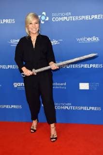 Ina Mueller at the German Computer Game Award 2019 at the Admiralspalast in Berlin on 09 04 2019