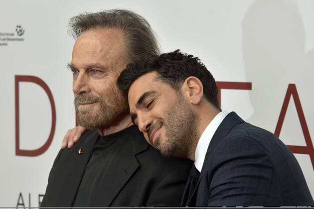 Entertainment Themen der Woche KW15 Entertainment Bilder des Tages Weltpremiere der Fall COLLINI Franco Nero, Elyas M Barek roter Teppich zur Weltpremiere der Fall COLLINI in Berlin am 09.04.2019 *** World premiere of the case COLLINI Franco Nero Elyas M Barek red carpet for the world premiere of the case COLLINI in Berlin on 09 04 2019 APP