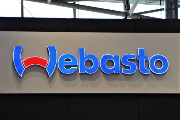 Webasto booth at the bauma abbreviation for construction machinery the worlds leading trade fair for construction vehicles and equipment in Munich The Webasto Group is a German automotive supplier The family-owned company has its head office in Stockdorf near Munich