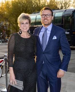 11-04-2019 Amsterdam Prince Constantijn and Princess Laurentien during the World Press Photo 2018 award at the Westergasfabriek in Amsterdam.  Copyright: xPPEx