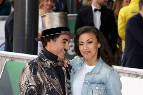 Rust Radio Rainbow Award Rust 2019 Artist National 2018 Namika Laudator Sven Plöger with Europapark Clown Charly at the Radio Rainbow Award Rust 2019 Copyright: xEIBNER JoachimxHahnex EP_JHE