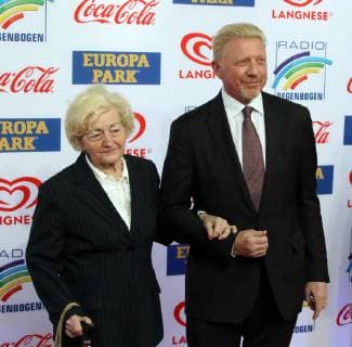 Rust Radio Regenbogen Award Rust 2019 mother Elvira Becker with son Boris Becker ex tennis player at Radio Regenbogen Award Rust 2019 Copyright: xEIBNER JoachimxHahnex EP_JHE