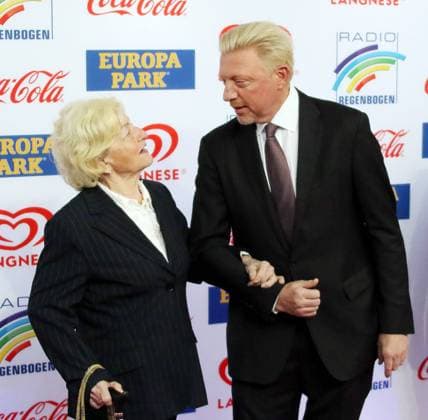 Rust Radio Rainbow Award Rust 2019 mother Elvira with son Boris Becker ex tennis player at Radio Rainbow Award Rust 2019 Copyright: xEIBNER JoachimxHahnex EP_JHE