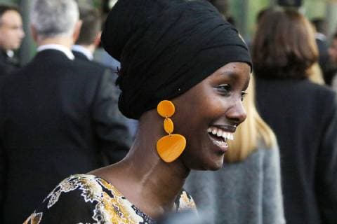 Rust Radio Rainbow Award Rust 2019 Special prize 2018 Fatuma Musa Afrah Laudator Christian Wulff at the Radio Rainbow Award Rust 2019 Copyright: xEIBNER JoachimxHahnex EP_JHE