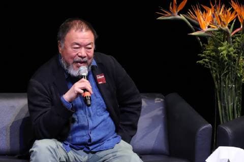 April 12 2019 EUM20190413CUL01 JPG MEXICO CITY CultureCulture Ai Weiwei Aspects of artist Ai Weiweis lecture at the MUAC University Museum of Contemporary Art where he will exhibit Ai weiwei Restore memories from April 13 to October 6, 2019 Photo Agency EL UNIVERSALGerman EspinosaEELG  - ZUMAu78_ 20190412_zaf_u78_067 Copyright: xElxUniversalx