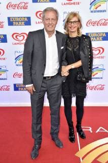 Steffen Göpel with wife Marita Göpel at the award ceremony of the 22 Radio Rainbow Award 2019 in the Europa Park Arena Rust 12 04 2019 Foto:xF.xKernx xFuturexImage