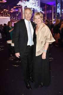 Jürgen Mack with wife Mauritia Mack at the Aftershow Party of the 22 Radio Rainbow Award 2019 in the Europa Park Arena Rust 12 04 2019 Foto:xF.xKernx xFuturexImage