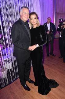 Franziska van Almsick with his partner Jürgen B Harder at the Aftershow Party of the 22 Radio Rainbow Award 2019 in the Europa Park Arena Rust 12 04 2019 Foto:xF.xKernx xFuturexImage