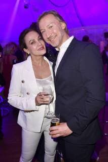 Sonja Kirchberger and Didier Duvall at the Aftershow Party of the 22 Radio Rainbow Award 2019 in the Europa Park Arena Rust 12 04 2019 Foto:xF.xKernx xFuturexImage