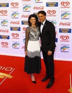 Rust Radio Rainbow Award 2019 Radio Rainbow Award 2019 Michael Mack with wife Miriam at the Radio Rainbow Award on the red carpet Copyright: xEIBNER Peter_Aukthunx EP_AUT