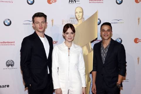 Jannis Niewöhner Emilia Schüle and Kostja Ullmann at the nominees evening for the German Film Award 2019 at the BMW Haus am Kurfürstendamm Berlin 13 04 2019 Foto:xA.xBuggex xFuturexImage