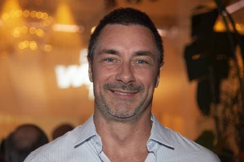 Marco SCHREYL, Moderator, Portraet, Porträt, Portrait, angeschnittenes Einzelbild, Einzelmotiv, WDR Treff in Koeln am 11.04.2019, *** Marco SCHREYL Moderator Portrait Portrait Portrait cut single picture single motive WDR Treff in Koeln on 11 04 2019
