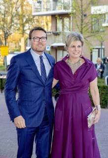15-04-2019 Amersfoort Princess Laurentien and Prince Constantijn arrive for the 6th Koningsdagconcert ( Kingsdayconcert) at the Theater Flint in Amersfoort.  Copyright: xPPEx