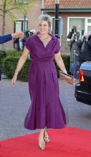 15-04-2019 Amersfoort Princess Laurentien arrive for the 6th Koningsdagconcert ( Kingsdayconcert) at the Theater Flint in Amersfoort.  Copyright: xPPEx