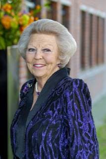 15-04-2019 Amersfoort Princess Beatrix arrive for the 6th Koningsdagconcert ( Kingsdayconcert) at the Theater Flint in Amersfoort.  Copyright: xPPEx