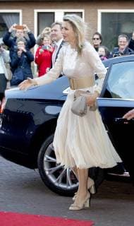 15-04-2019 Amersfoort Queen Maxima and King Willem-Alexander arrive for the 6th Koningsdagconcert ( Kingsdayconcert) at the Theater Flint in Amersfoort.  Copyright: xPPEx