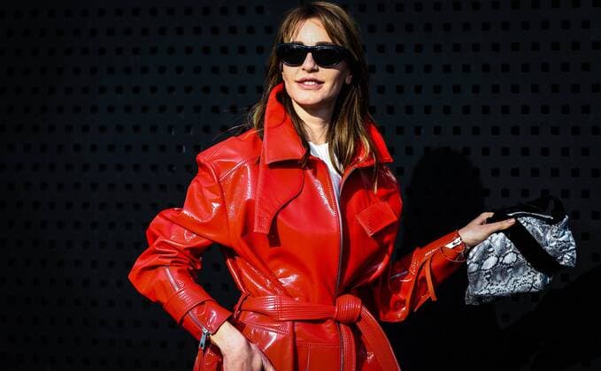 Italy: On the street Milan MILAN, Italy- February 20 2019: Ece Sukan on the street during the Milan Fashion Week. Milan Italy Milan  MauroxDelxSignore